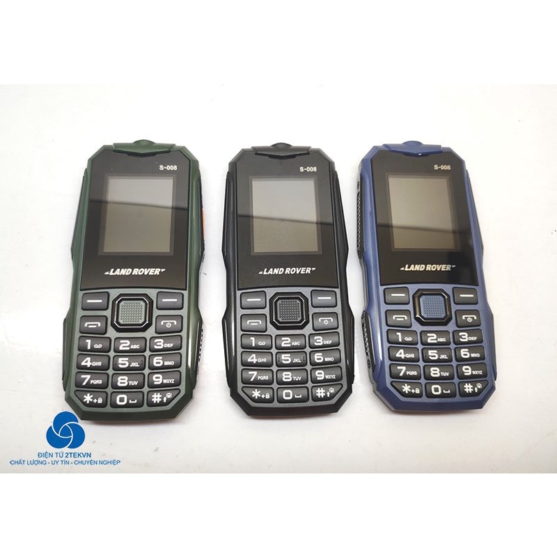 Điện thoại Land Rover S-008 2 sim 2 sóng loa to pin khủng bảo hành 1 năm