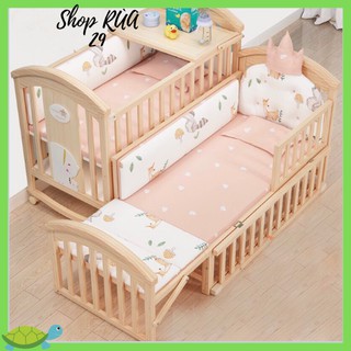 Nôi cũi đa năng 5in1 tiết kiệm cho bé và mẹ