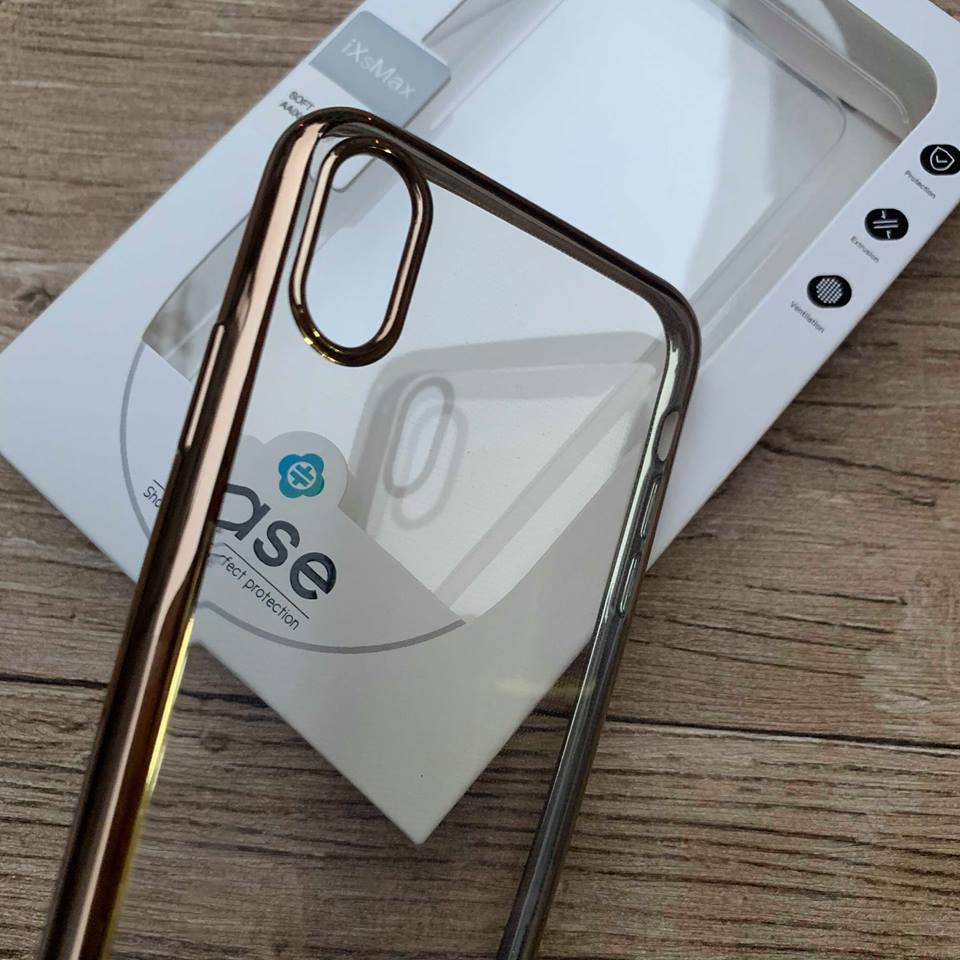 ỐP LƯNG TOTU AA012 VIỀN SI MỀM IPHONE X, XS, XSMAX - CHÍNH HÃNG