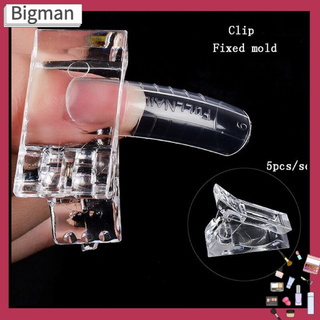 [Hàng mới về] Set 5 kẹp nhựa làm móng chuyên dụng