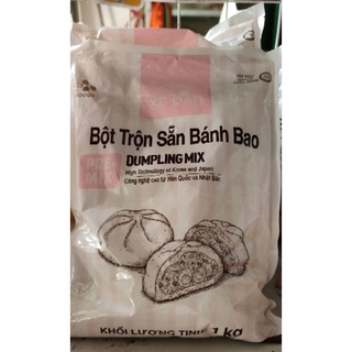 Bột bánh bao trộn sẵn hiệu xe đạp 1kg