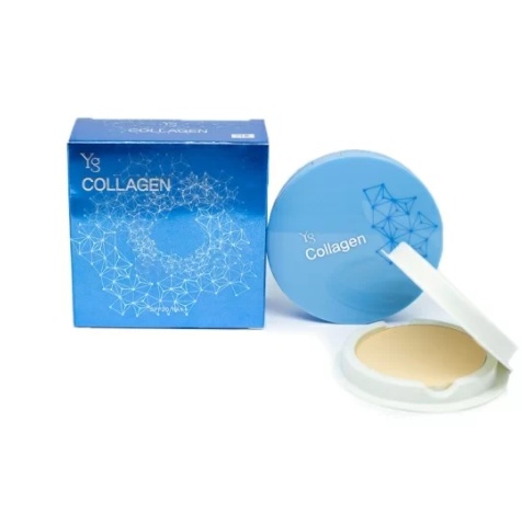 Phấn Phủ Trang Điểm Collagen Siêu Mịn YEGAM COLLAGEN TOP PLUS Hàn Quốc 15gr+ 1 lõi