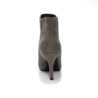 Boots mã 100313 màu Ghi - Ảnh thật