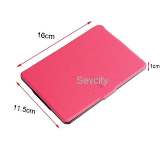 Ốp Lưng Da PU Siêu Mỏng Cho Amazon Kindle Paperwhite1 / 2 / 3 / 4