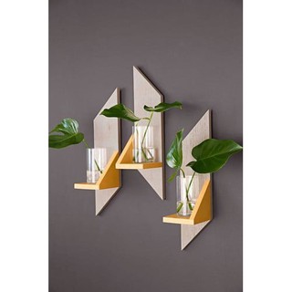 Kệ gỗ treo tường trang trí kệ gỗ tự nhiên