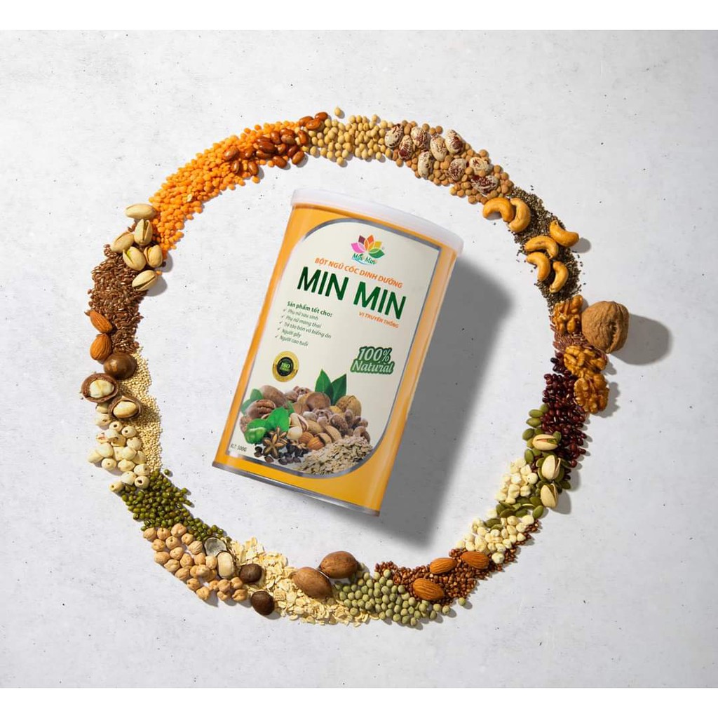 Ngũ cốc Lợi Sữa 29 hạt cao cấp Min Min  - ngũ cốc chính hãng - ngũ cốc dinh dưỡng cho bà bầu và mẹ sau sinh | Thế Giới Skin Care