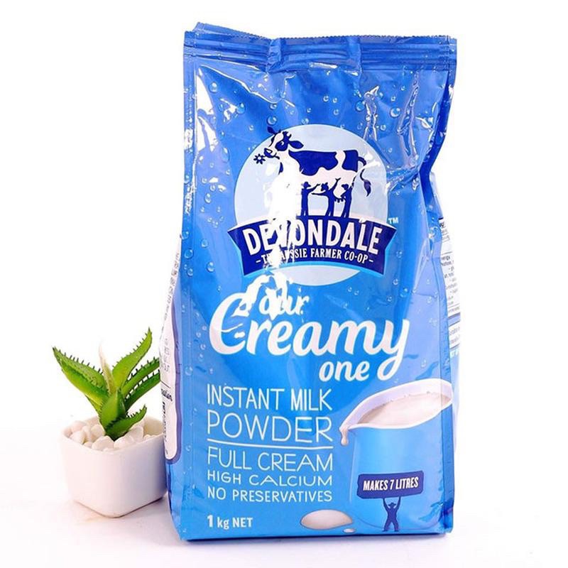 Sữa tăng cân Devondale Nguyên Kem 1KG Full Cream NK Úc