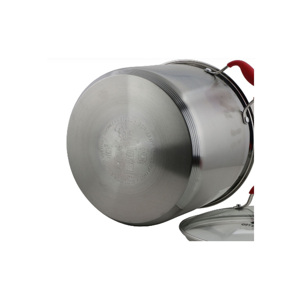 Nồi luộc gà inox Smartcook đáy 5 lớp size 30cm SM3141- HÀNG CHÍNH HÃNG