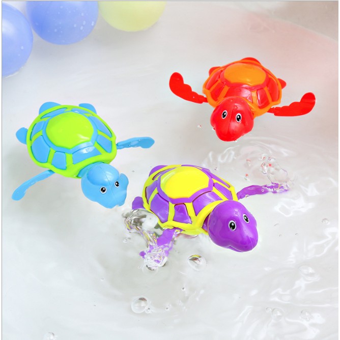 Đồ Chơi Trong Nhà Tắm Bồn Tắm Ngộ Nghĩnh Cho Bé - Rùa Quẫy Dưới Nước