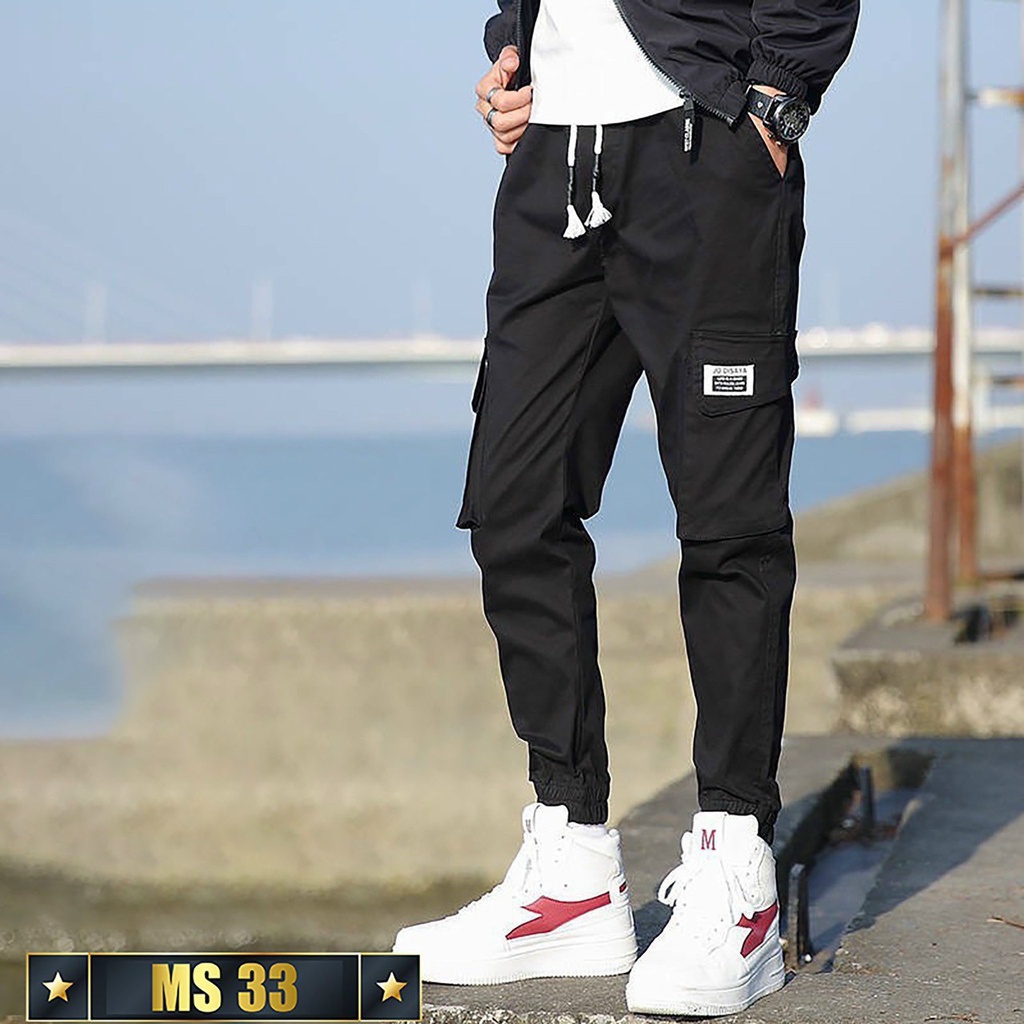 Quần jogger Nam túi hộp phong cách Hàn Quốc, Quần kaki thể thao nam phối lưng thun bo chân thời trang Tô Tồ Shop - JG16A