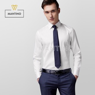 Áo Sơ Mi Nam Dấu Khuy Thiết Kế - SM201 - MANTINO