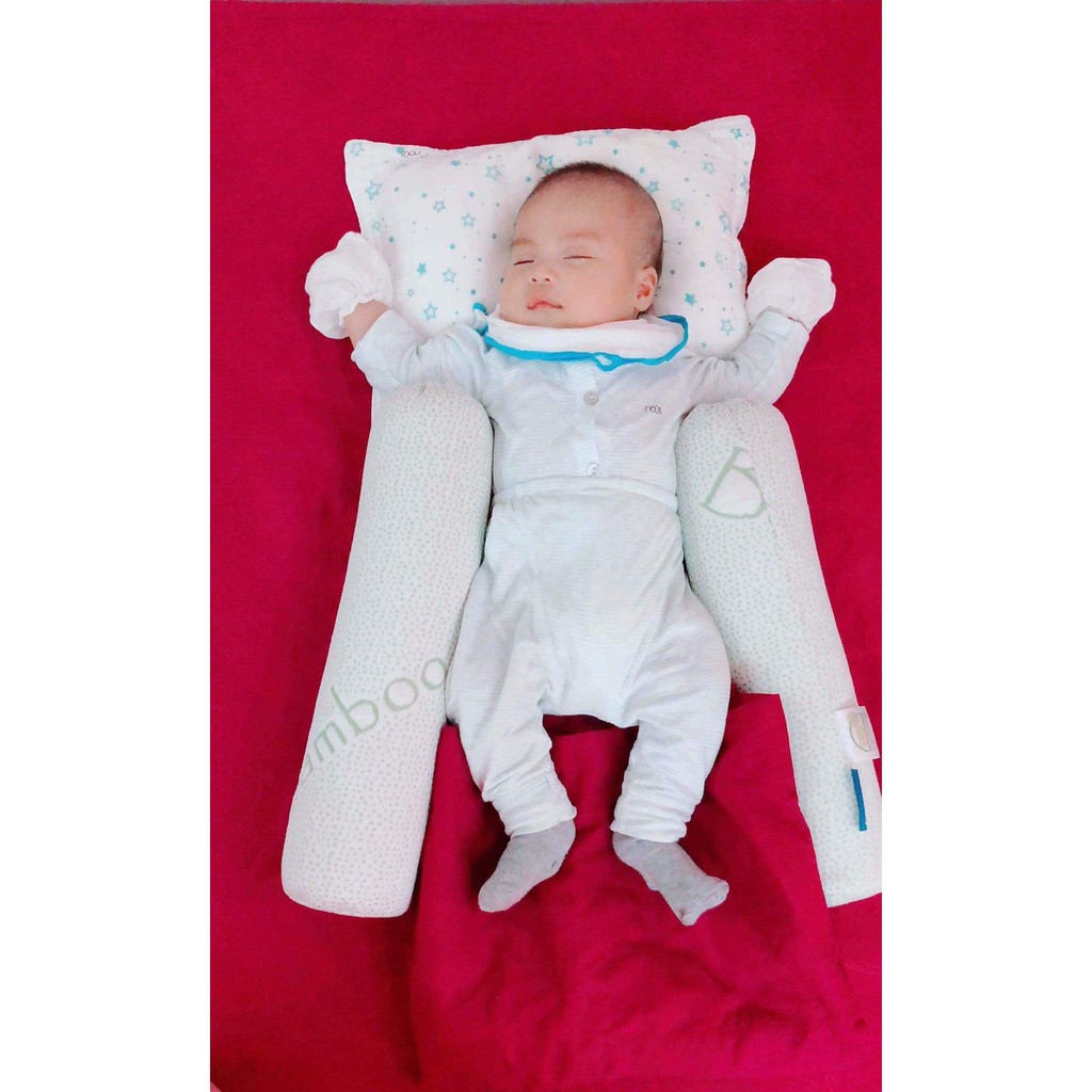 Gối chặn cho bé Comfybaby, Sợi tre Bamboo