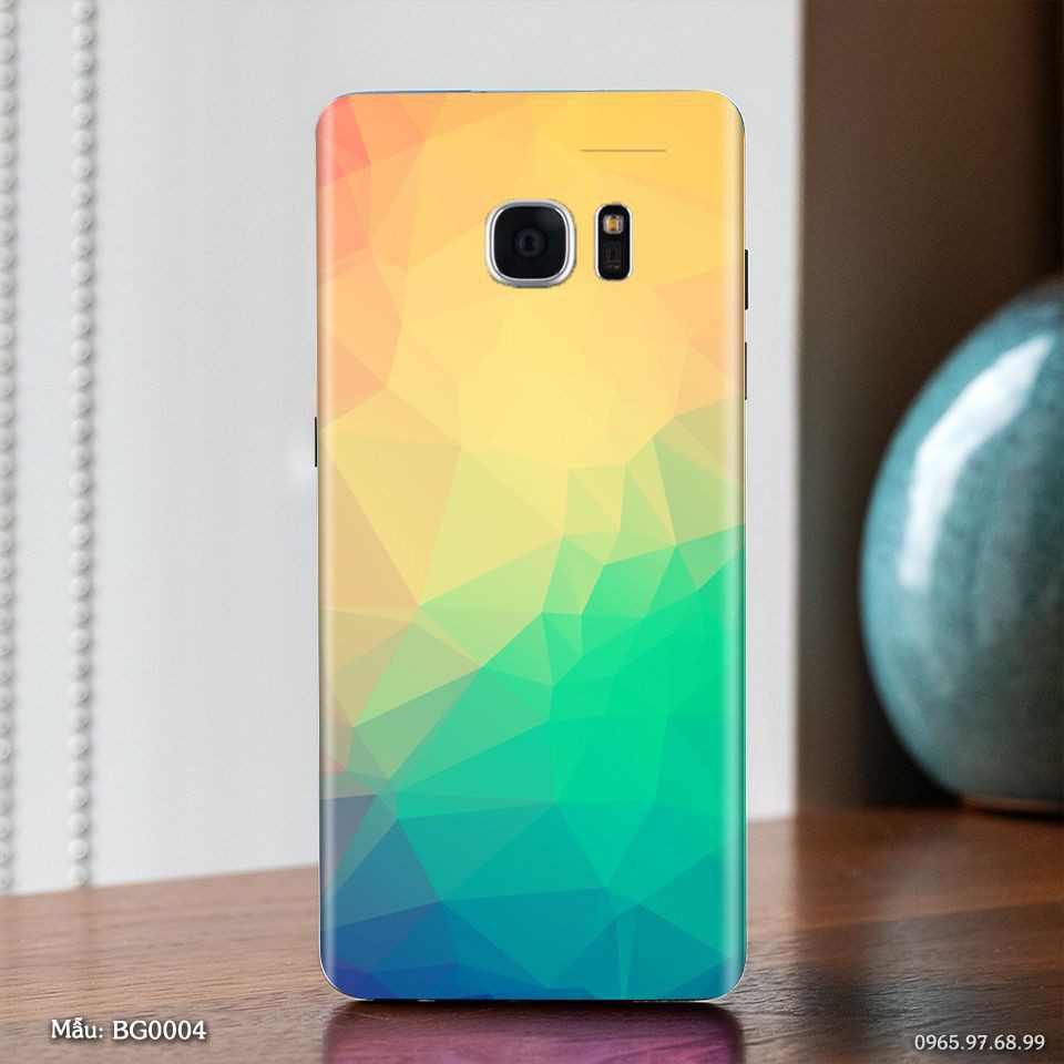 Miếng dán skin cho các dòng điện thoại Samsung S7 Edge - S8 Plus - S9 Plus - S10 lite - S10 Plus in hình 3D