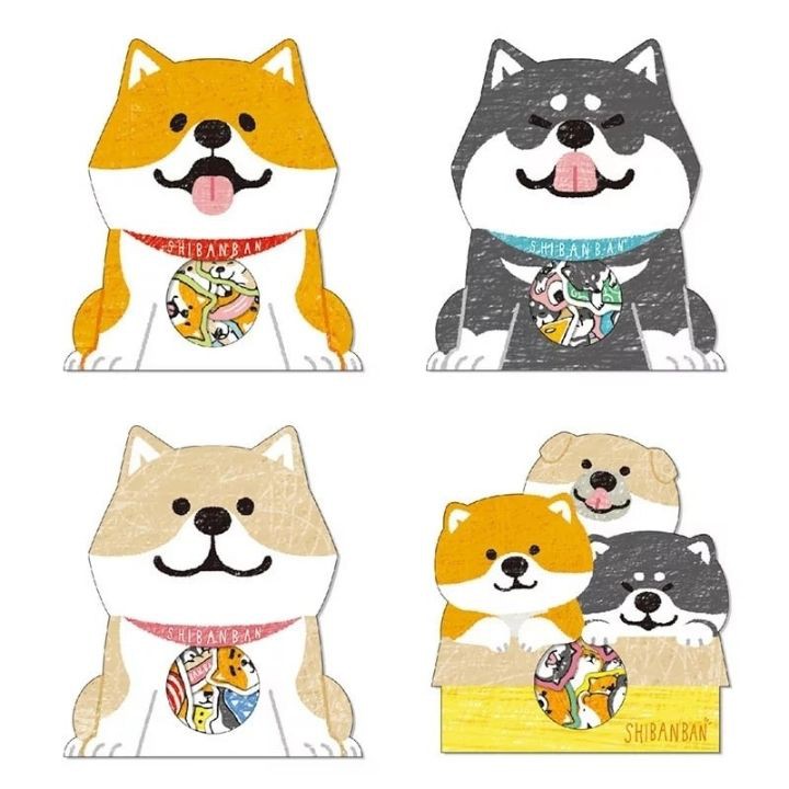 Bộ 30 Miếng Dán Trang Trí Sticker Trang Trí Sticker Hình Chó Phong Cách Hàn Quốc Dễ Thương Cho Bé