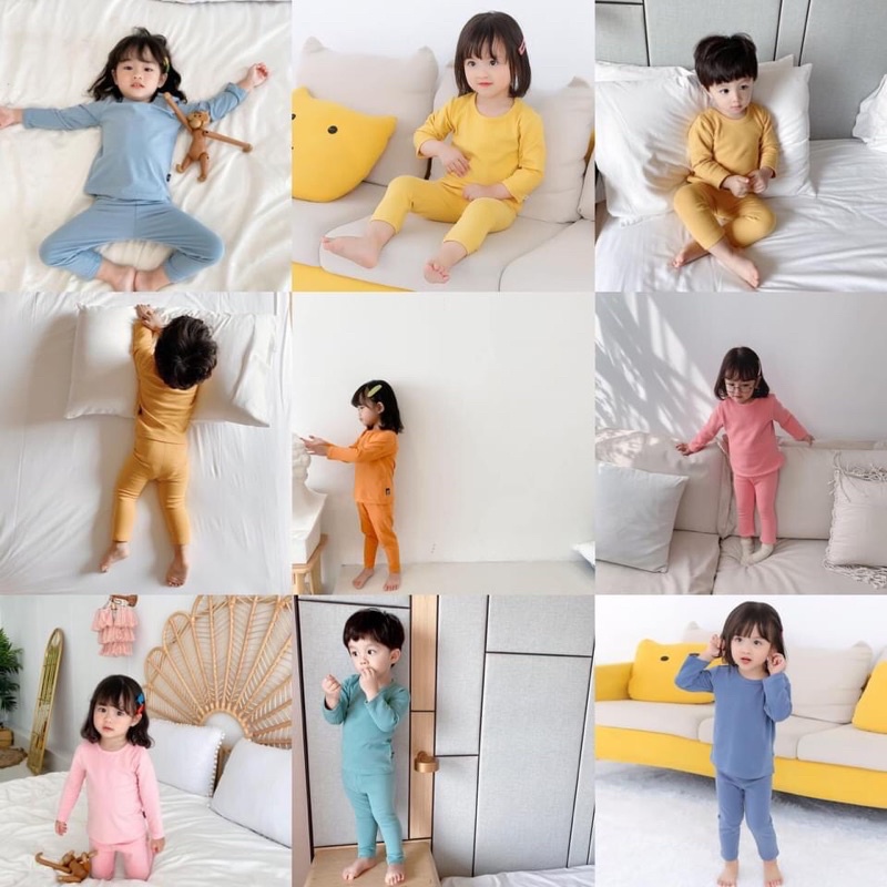 bộ giữ nhiệt catjoe dài tay cho bé từ 7-23kg