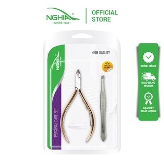 Combo 2 Sản Phẩm KỀM NGHĨA CB.2K-011 (Kềm Cắt Da-Nhíp)