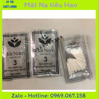 Kim châm cứu hải nam các sai gói 100 kim