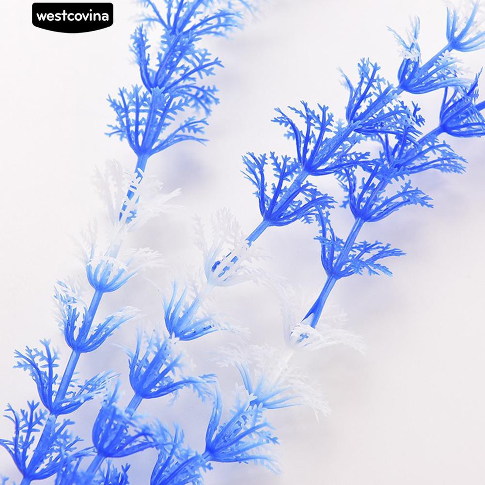 Cây Giả Màu Sắc Tươi Sáng Dùng Để Trang Trí Bể Nuôi Cá