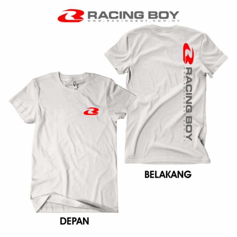Áo Thun In Chữ Rcb Racing Boy Thời Trang Dành Cho Nam