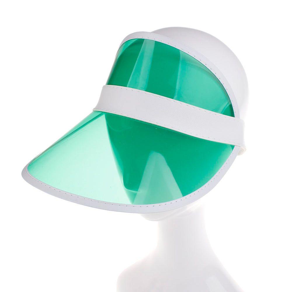 Mũ Lưỡi Trai Unisex Chống Nắng Ngoài Trời Bằng Nhựa PVC