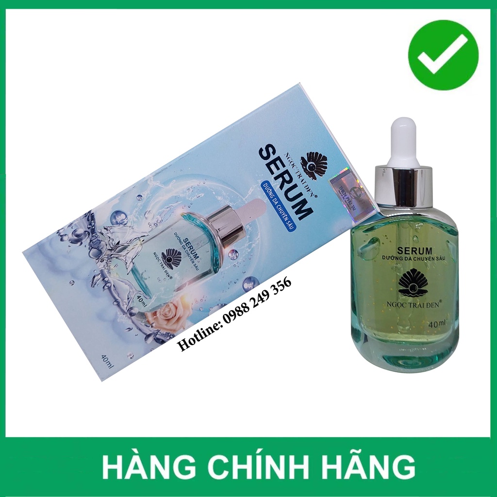 CHÍNH HÃNG - SERUM DƯỠNG DA CHUYÊN SÂU NGỌC TRAI ĐEN 40ML