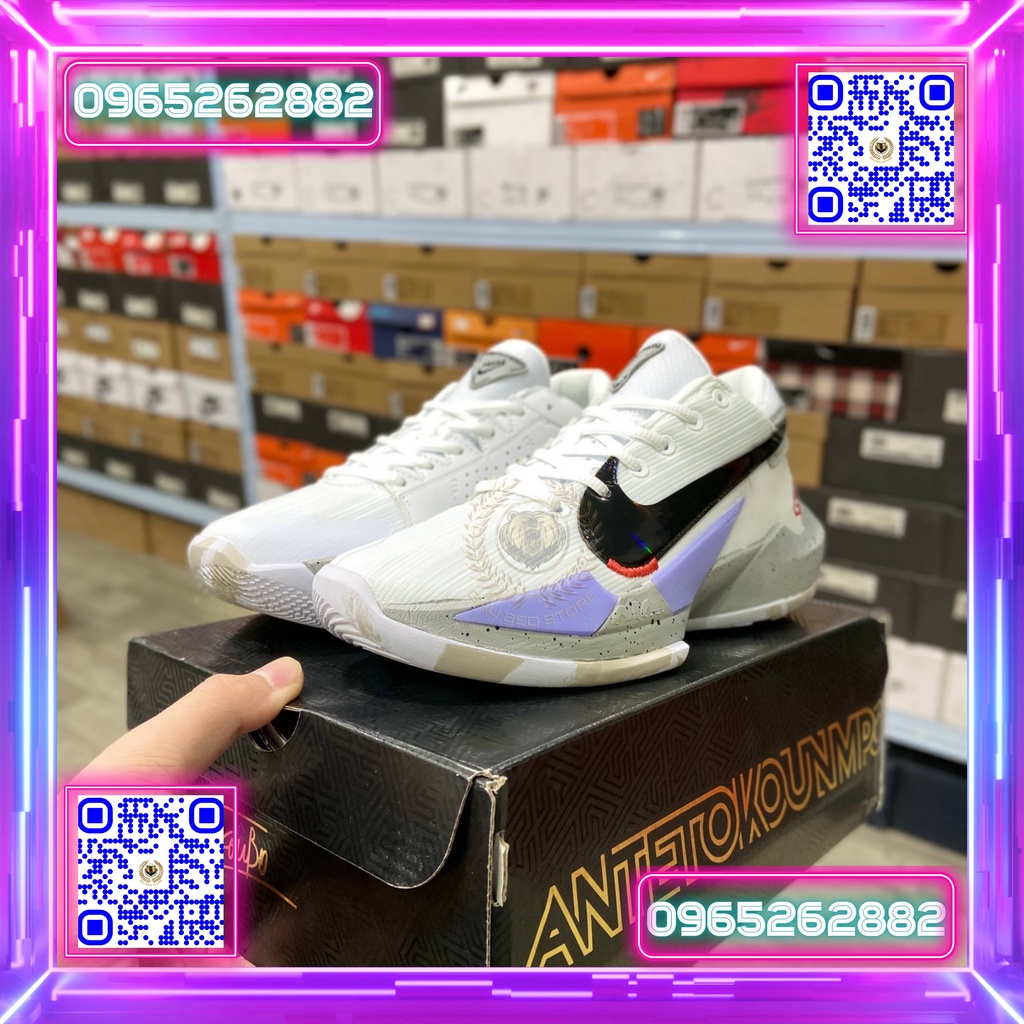 CK5424-100 Nhận Order Hỗ Trợ Free Ship Giày Best Quality Sneaker ***Nike Zoom Freak 2