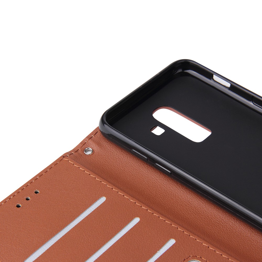 Bao da đựng thẻ kiểu ví nắp gập dành cho Samsung J4/J6 plus J8 2018 | BigBuy360 - bigbuy360.vn