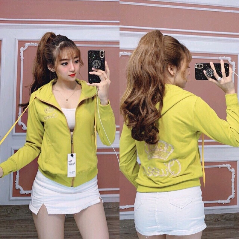 áo khoác nữ có nón hình vương miện chuyên giá sỉ | BigBuy360 - bigbuy360.vn