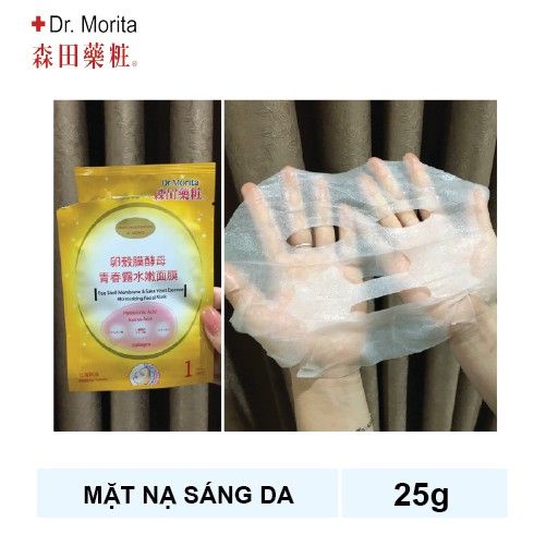 Mặt Nạ Dưỡng Ẩm 💖FREESHIP💖 Mặt Nạ Dr.Morita Cấp Ẩm Cho Da Khỏe Mạnh EGG SHELL MEMBRANE 25G/Miếng MRT.V | BigBuy360 - bigbuy360.vn