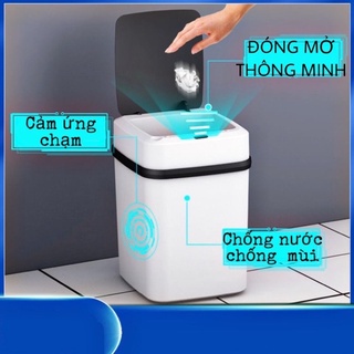 Thùng Rác Cảm Ứng Thùng Rác Mini Thông Minh Tự Động Đóng Mở Nắp Cao Cấp Tiện Ích Sang Trọng PAPAA.HOME