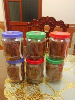 Tôm thịt chưng mắm tép hạ long 