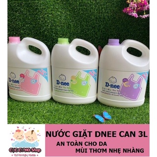 Combo 4 can Nước giặt Dnee can 3000ml
