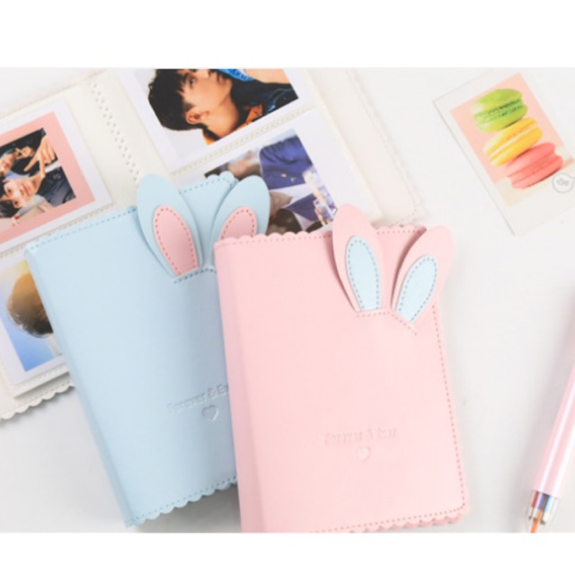 ALBUM TAI THỎ TIỂU THƯ XINH YÊU ĐỰNG CỠ ẢNH 6*9CM ĐÃ CÓ MẶT TẠI SHOP