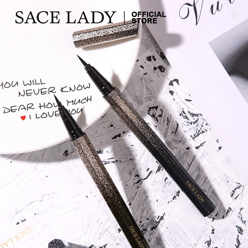 Bút kẻ mắt SACE LADY chống nhòe nhanh khô lâu trôi 1.2ml