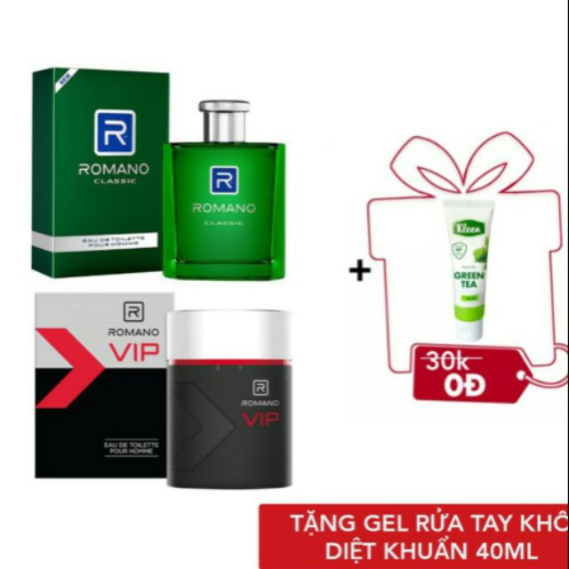 Nước hoa cao cấp Romano Vip Classic đẳng cấp sang trọng 50ml 1 chai