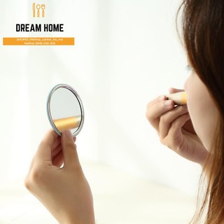 Gương trang điểm mini cầm tay Hàn Quốc - Gương tròn mini cầm tay bỏ túi tiện dụng (1 chiếc) thumbnail