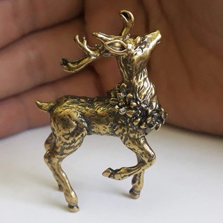 Nai mini bằng đồng giá rẻ làm phụ kiện tiểu cảnh, phụ kiện bàn trà, trang trí bonsai, làm quà tặng