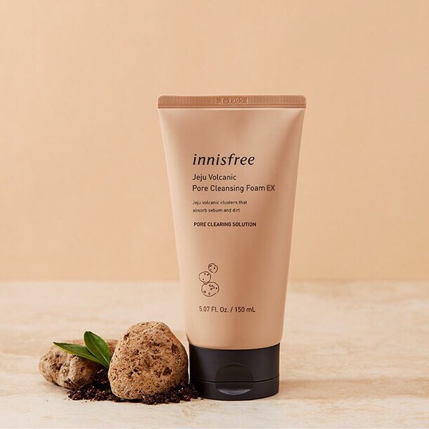 Combo Sữa Rửa Mặt + Mặt Nạ Đất Sét Innisfree Super Volcanic Pore Clay Mask 2X