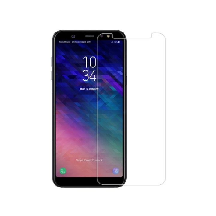 Cường Lực Samsung J8 (j8-2018/ J810/ J8 plus/ On8) trong suốt, tặng giấy lau màn hình