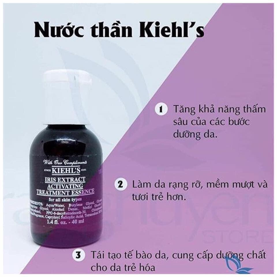 Kiehl's- Nước thần Iris Extract Activating Treatment Essence 40ml | BigBuy360 - bigbuy360.vn