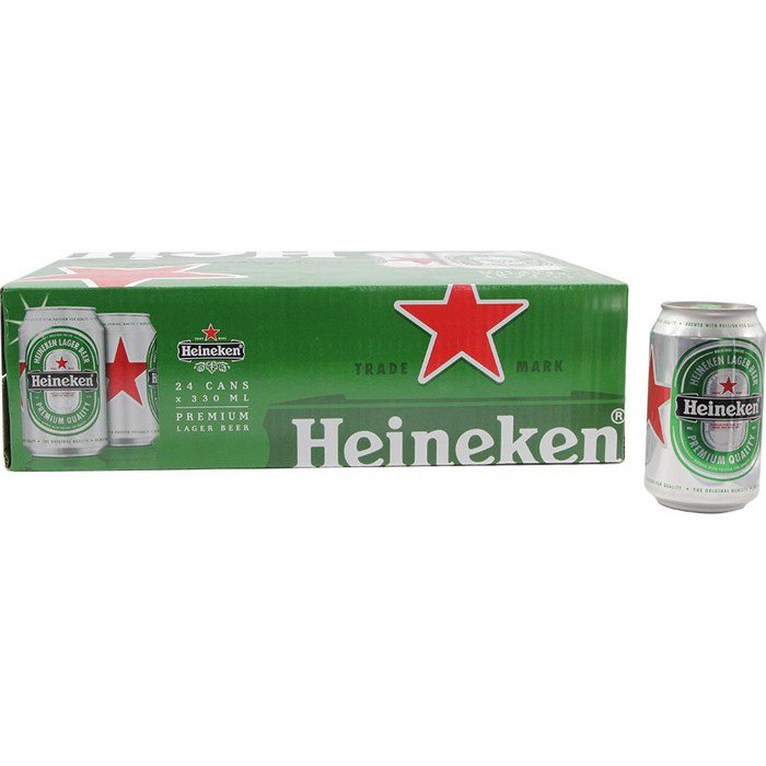 Thùng 24 lon Bia Heineken 330ml