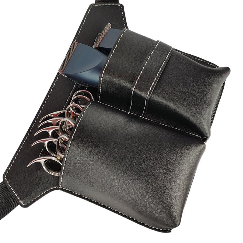 Túi Đựng Dụng Cụ Cắt Tóc Kiêm Lược Giá Đỡ Tiện Lợi Dành Cho Thợ Cắt Tóc