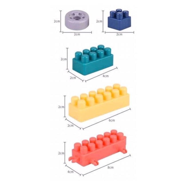 Bộ lego 520 chi tiết dồ chơi lắp ghép