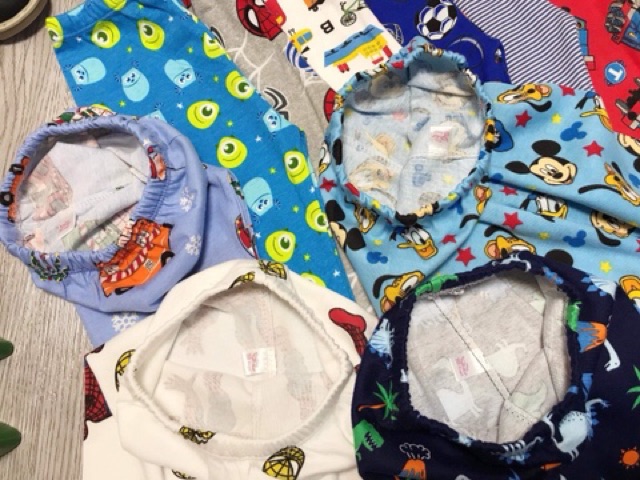 Combo 10 quần chục dài mùa thu cho bé trai/bé gái 7-16kg