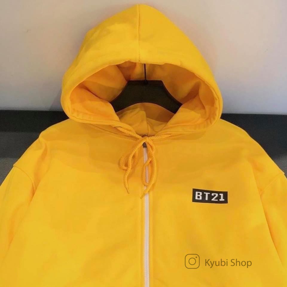 ÁO HOODIE KHOÁC KÉO KHÓA AK21BT - KYUBI