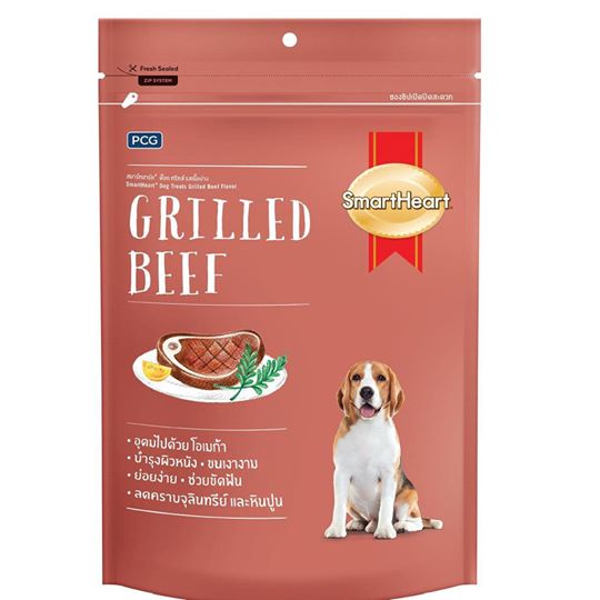 [Rẻ vô Địch][Có Sẵn]Snack Thưởng Cho Chó  SMART HEART Gói 100g