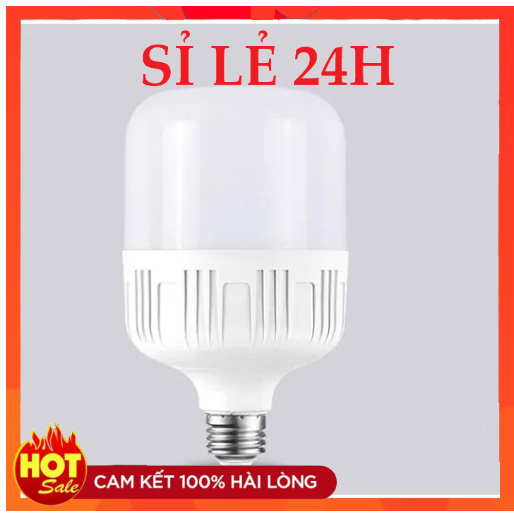 Bóng đèn LED 40w đuôi xoay tiết kiệm điện năng cho mọi gia đình