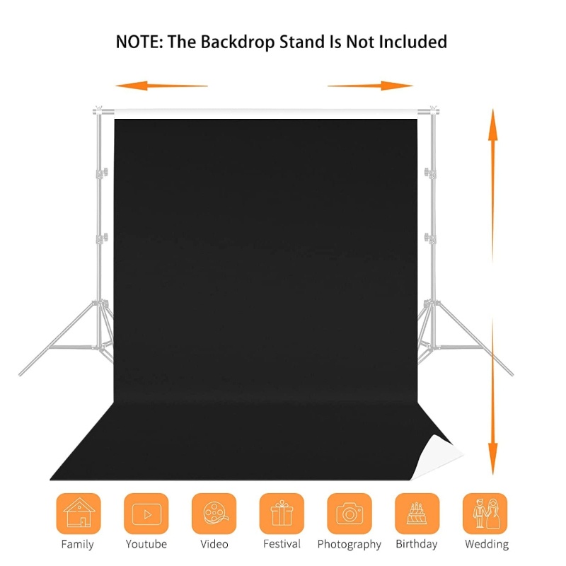 Phông Nền Chụp Ảnh Studio Kích Thước 6.56x9.84ft Chất Lượng Cao