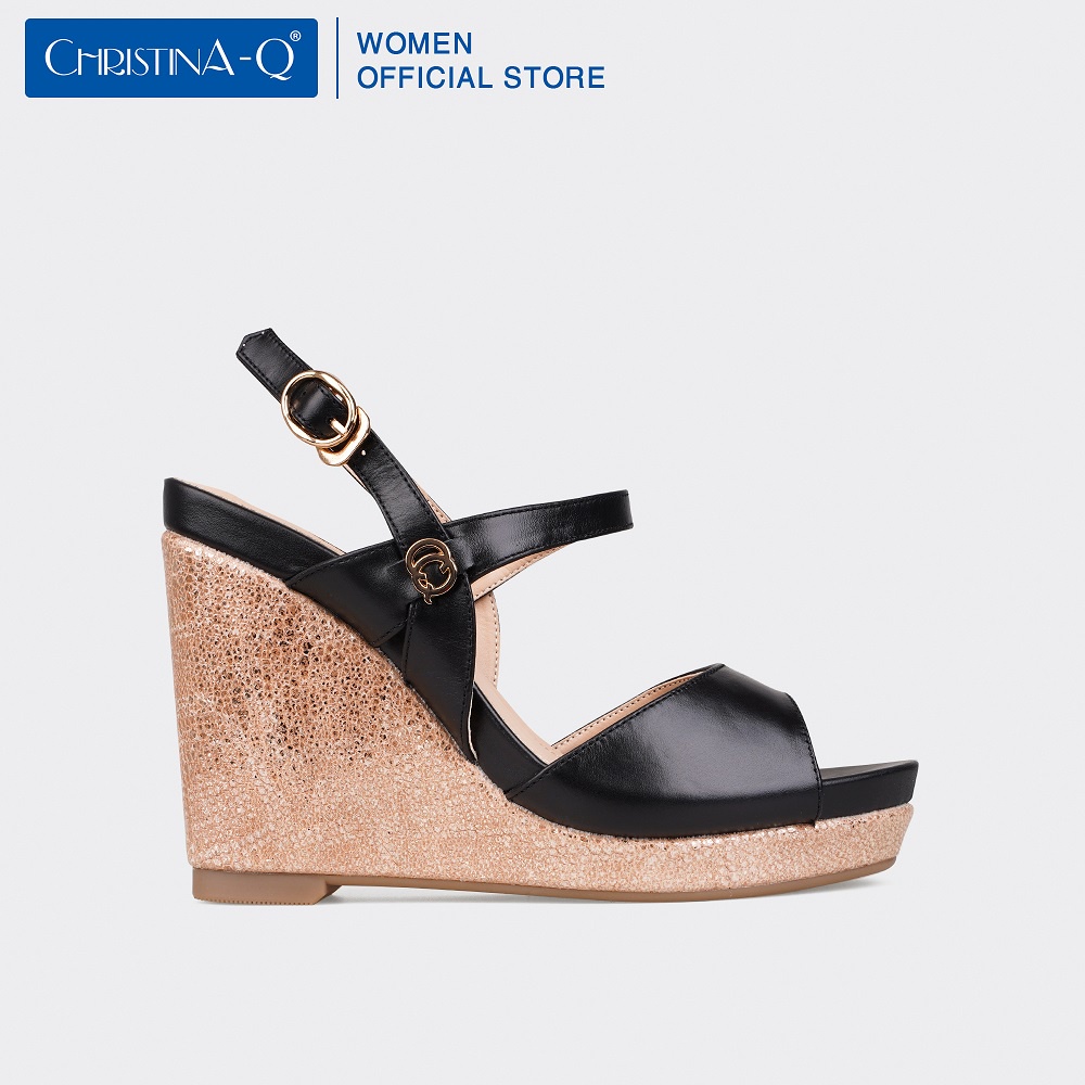 Giày sandals nữ đế xuồng Christina-Q XDX119