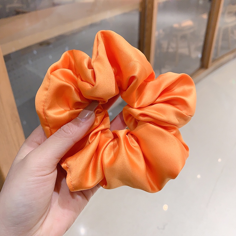 Dây buộc tóc màu sắc Retro chất lượng cao phong cách Hàn Quốc